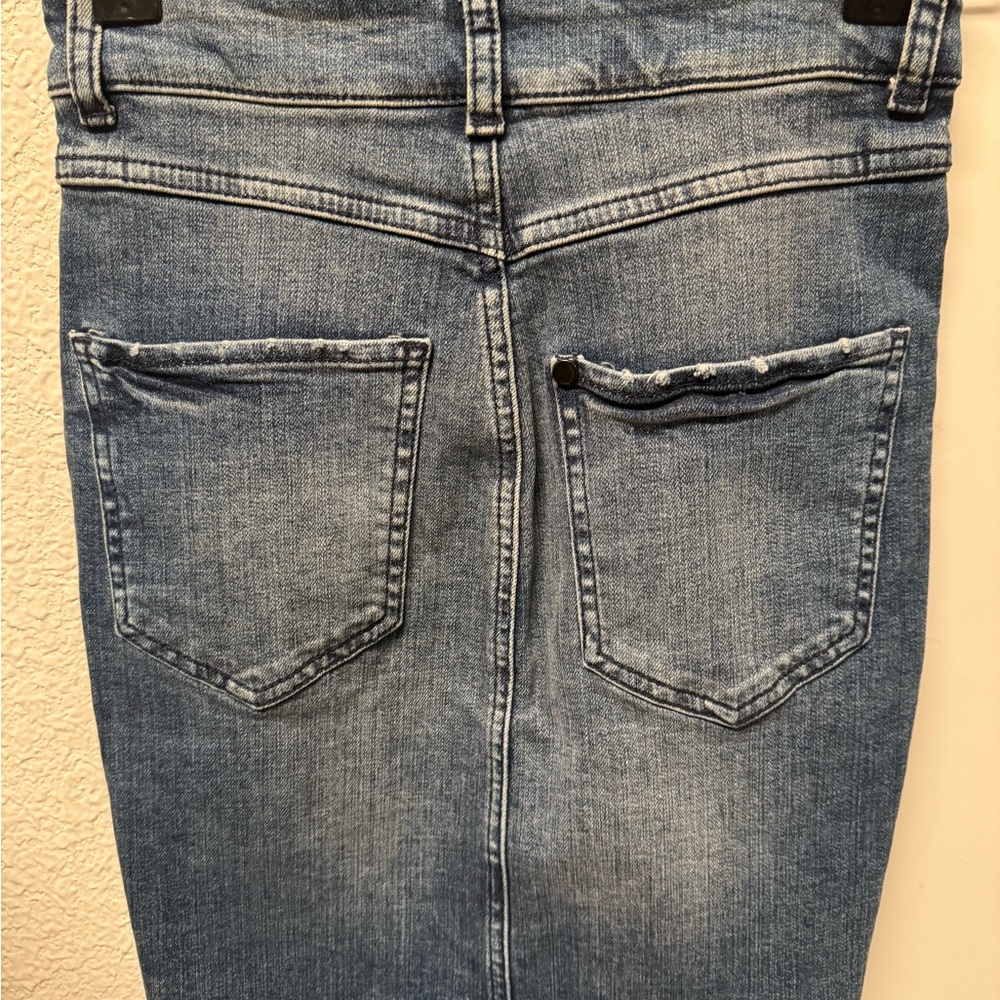 H&M Blue Mini Skirt